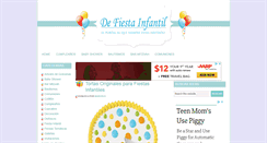 Desktop Screenshot of defiestainfantil.com